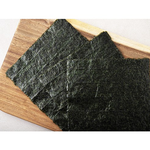 두 번 구운 김밥 김, 쫄깃하고 바삭한 맛의 진연