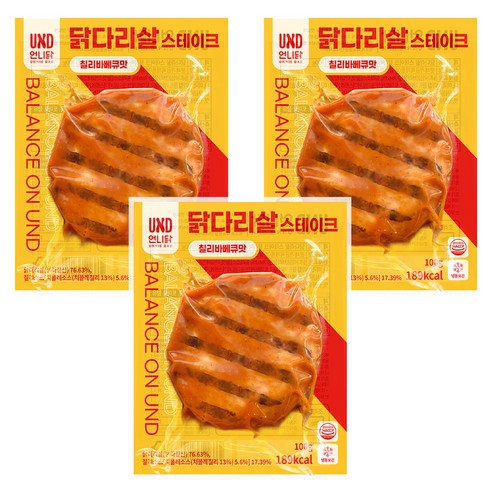 맛있고 간편한 닭다리살 스테이크