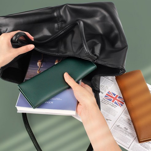 시간을 초월하는 우아함, 리코즈 레브어 클래식 가죽 펜 케이스