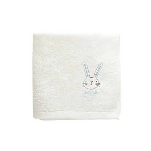 베이비앤아이 유아용 밤부 목욕타올, 바니, 1개