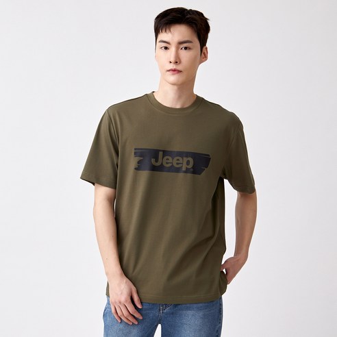 지프 빅로고 반팔 티셔츠 JP6TSU396