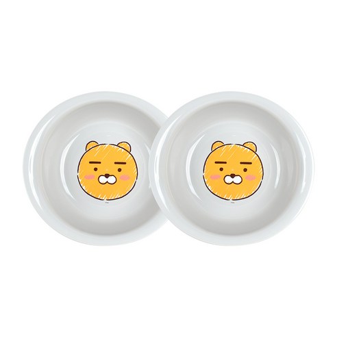 릴팡 카카오프렌즈 욕실대야 KF719, 라이언 연그레이(KF7194), 2개