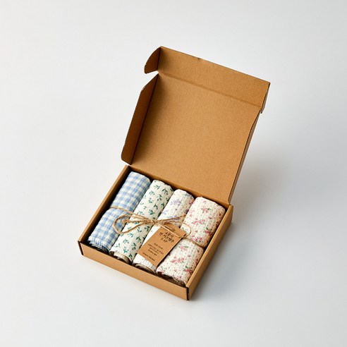 뽀송함이 남다른 4중 거즈 행주로 설거지 스트레스 날려버리세요!