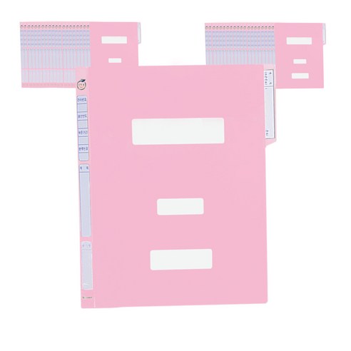 영오 친환경 정부화일, 분홍, 50개