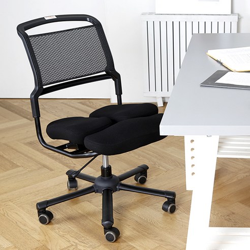 노바디체어 허리에좋은 허리편한의자 사무용 공부 편안한 기능성 의자, K30 블랙