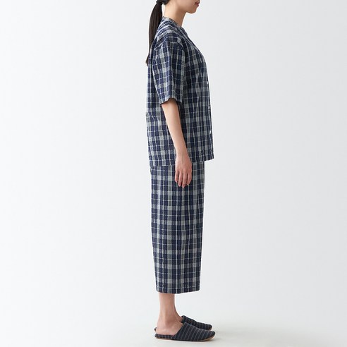 열대야 끈적임 없이 쾌적한 숙면, 무인양품 서커 파자마로!