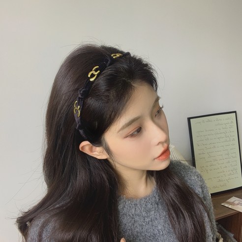 "나만의 분위기를 완성하다, 우아세련 벨벳 헤어밴드 솔직 후기" 샤넬머리띠