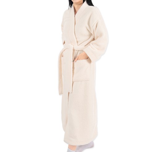 공유 블랑 샤워가운 M, 아이보리, 1개