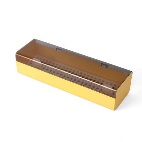 슬림 모던 배수 주방 수저통 RD_446, 옐로우, 1개