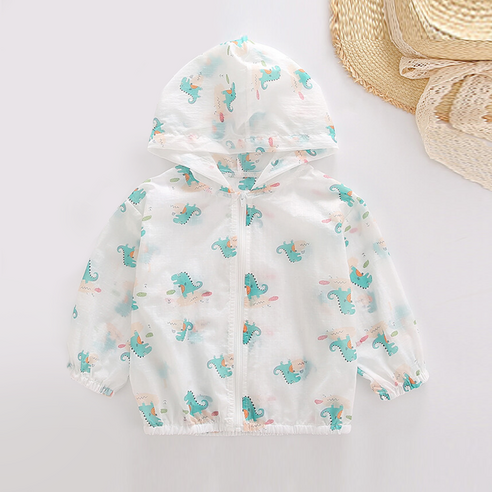 미소파파 아동용 앙증 패턴 썸머 자켓