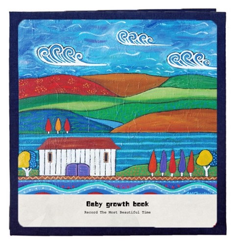 에어 파스텔컬러 사진앨범 27 x 28 cm, 40매, TYPE 12 화이트