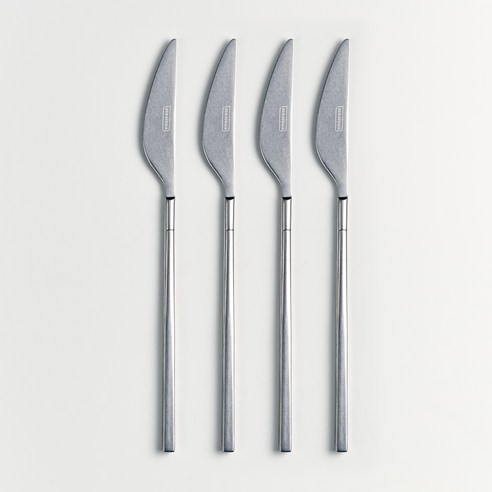 세라토가 시엘로 스톤워시 커트러리 테이블 나이프, 4개