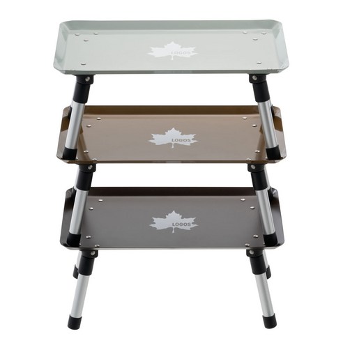 로고스 미니 테이블 - 휴대성과 내구성을 갖춘 캠핑용 접이식 테이블