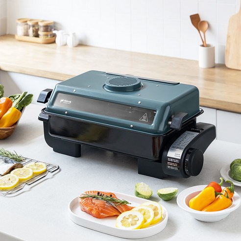키친아트 양면 멀티 생선그릴 KSJ-FG600으로 맛있는 식탁을 간편하게!
