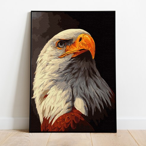 플레이어바웃 DIY 명화 그리기 세트 40 x 50 cm, 흰머리 독수리 (MG003)