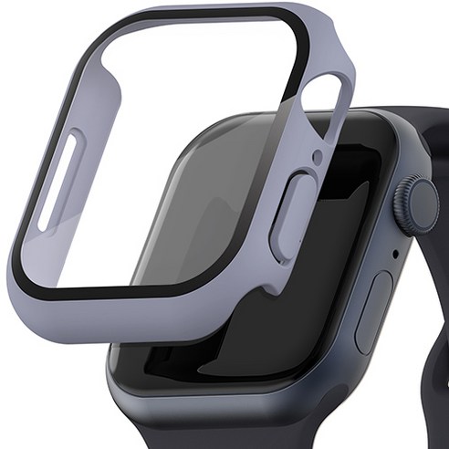 신지모루 9H 풀커버 일체형 SF코팅 케이스, 라벤더