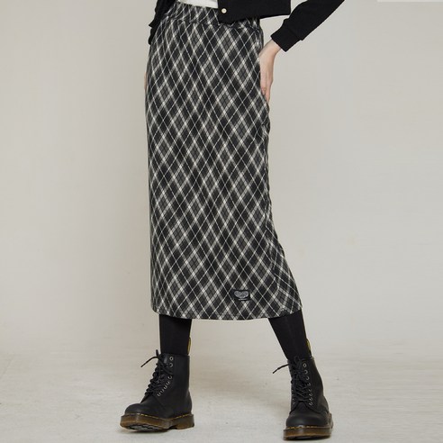러브이즈트루 DT BANDING PENCIL SKIRT