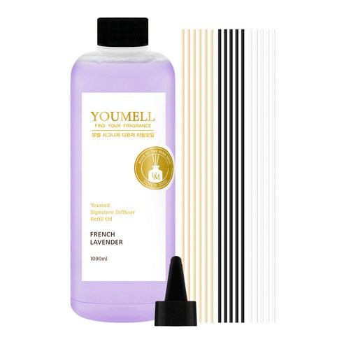 유멜 시그니처 디퓨저 리필오일, 프렌치라벤더, 1000ml
