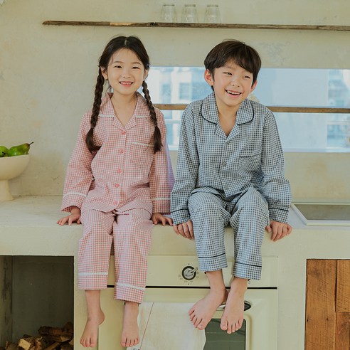 孩子們 時尚 男孩 服裝 睡衣 睡衣 套裝 男孩 男孩 家居服