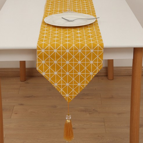 에이홉 다양한 무늬 테이블 러너, IN 01, 너비 30cm x 길이 200cm