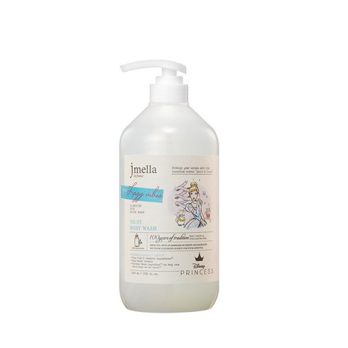 제이멜라 인 프랑스 디즈니 바디워시 레이지 바이브, 1000ml, 1개