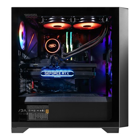  주연테크 카운터 게이밍 데스크탑 D537F36TP (i7-13700F WIN11 Pro NVMe 512GB DDR5 16GB RTX3060 Ti), 기본형 