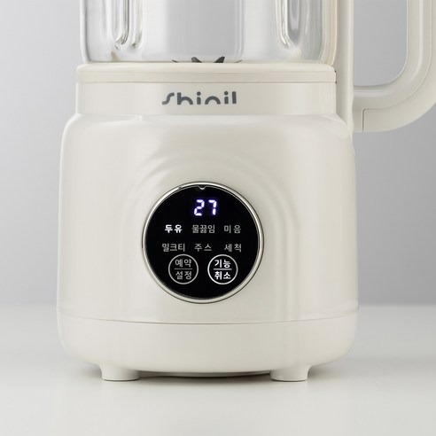 집에서 신선한 두유 만들기