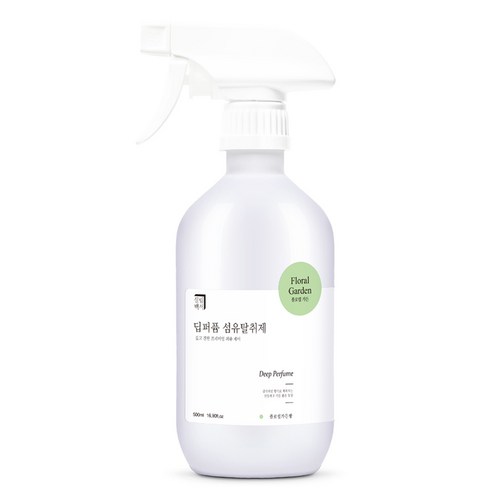 살림백서 딥퍼퓸 섬유탈취제 본품, 500ml, 1개, 플로럴가든