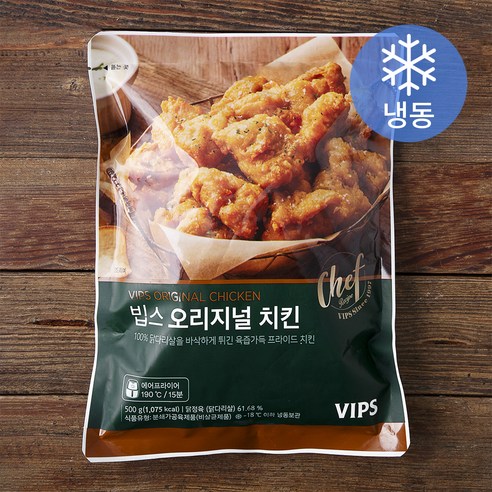 빕스 오리지널 치킨 (냉동), 500g, 1개