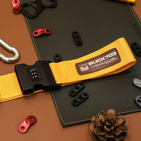 안전하고 편리한 캠핑, 여행의 동반자, 벅703 웨빙스트랩