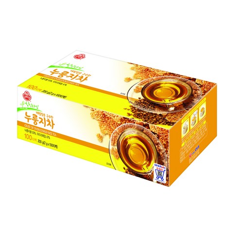 오뚜기 메밀담은 구수한 누룽지차, 2g, 100개입, 1개