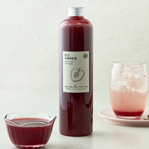 손스 수제 자두청, 600ml, 1개