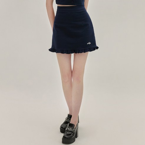 하트클럽 Heart Frill Skirt