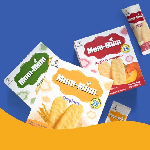 다양한 맛으로 즐거움을 더하는 멈멈 유아 쌀과자!