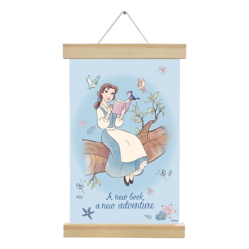 아이러브페인팅 디즈니 DIY PAINTING 행잉 20 x 30 cm, 1개, 벨 BOOK