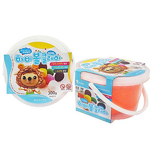 토단교재 하비볼 유아용 클레이 2p, 형주, 300g, 2개
