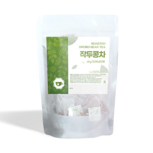 백장생 볶은 작두콩차, 1.2g, 50개