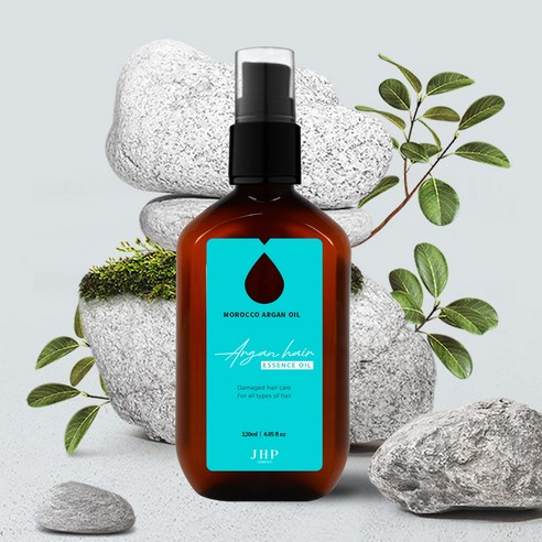 제이에이치피 녹초엽 아르간 헤어오일 에센스, 120ml, 1개