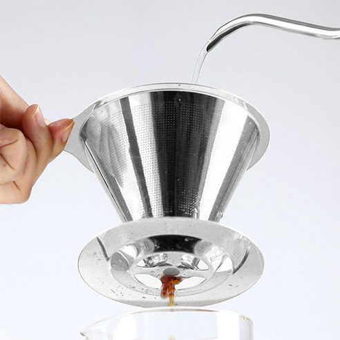 커피 감상가를 위한 우아하고 실용적인 코맥 캠핑 스텐 핸드드립 600ml 세트