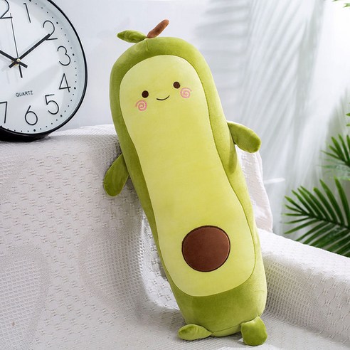 부끄러운 아보카도 롱 쿠션, 혼합색상