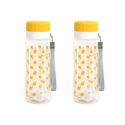 마이스타일 마이원 물병 2p, 옐로, 500ml