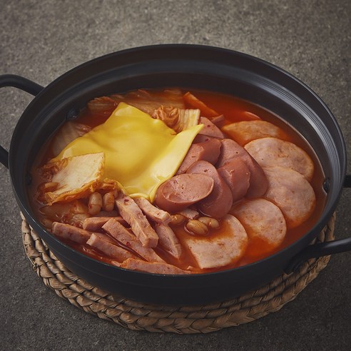 앙트레쿠킹박스 간편한식 치즈부대찌개 2인분, 418g, 1개