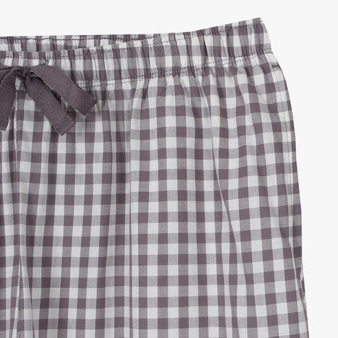 편안함이 스며드는 휴식의 동반자, 애니바디 면 반팔 라운지 잠옷 세트