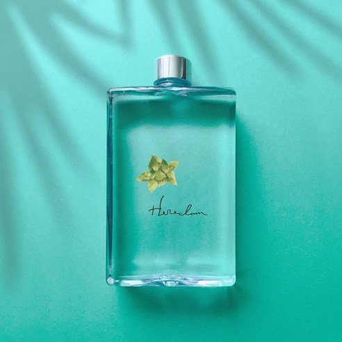 슬림 사각보틀, 12 Here I am(투명), 500ml, 1개
