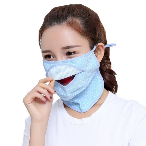 홈앤핫딜 심플 마스크 3p, 도트블루