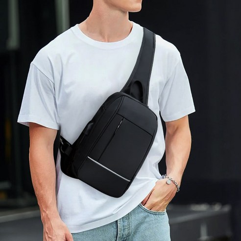 내구성 있고 방수 기능이 뛰어난 마르코폴로의 편리한 슬링백