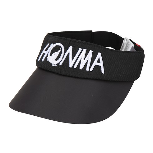 혼마골프 남성용 썬바이저 골프모자 HMGC017R904 700, BLACK