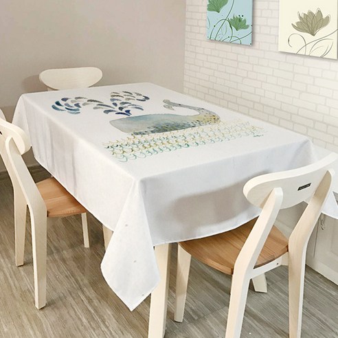 마켓에이 모던 미니멀스타일 아트 테이블커버, TYPE 1, 150 x 210 cm