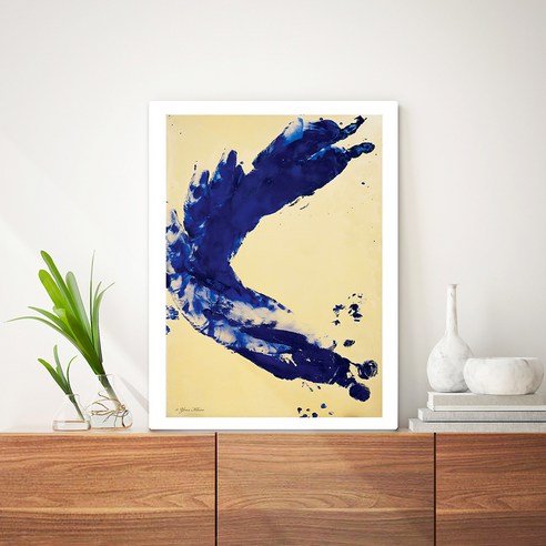 오홀리브 접이식 액자테이블 소 60 x 40 x 27 cm, 이브 클라인