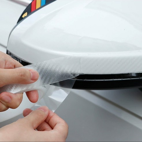 808 차량용 스크래치 흠집 기스 방지 발판 코팅 스티커, 투명, 1개